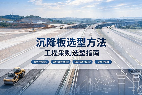 哈巴河沉降板选择方法