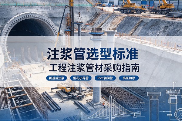 哈巴河注浆管选型标准