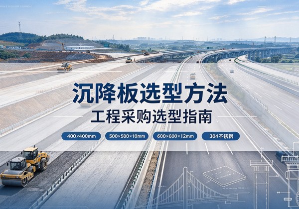 哈巴河沉降板选择方法